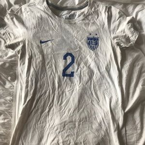 White T-shirt Jersey